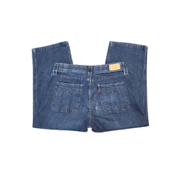 Levi's Mid-Rise Straight Crop Jeans - Picture 3 of 6